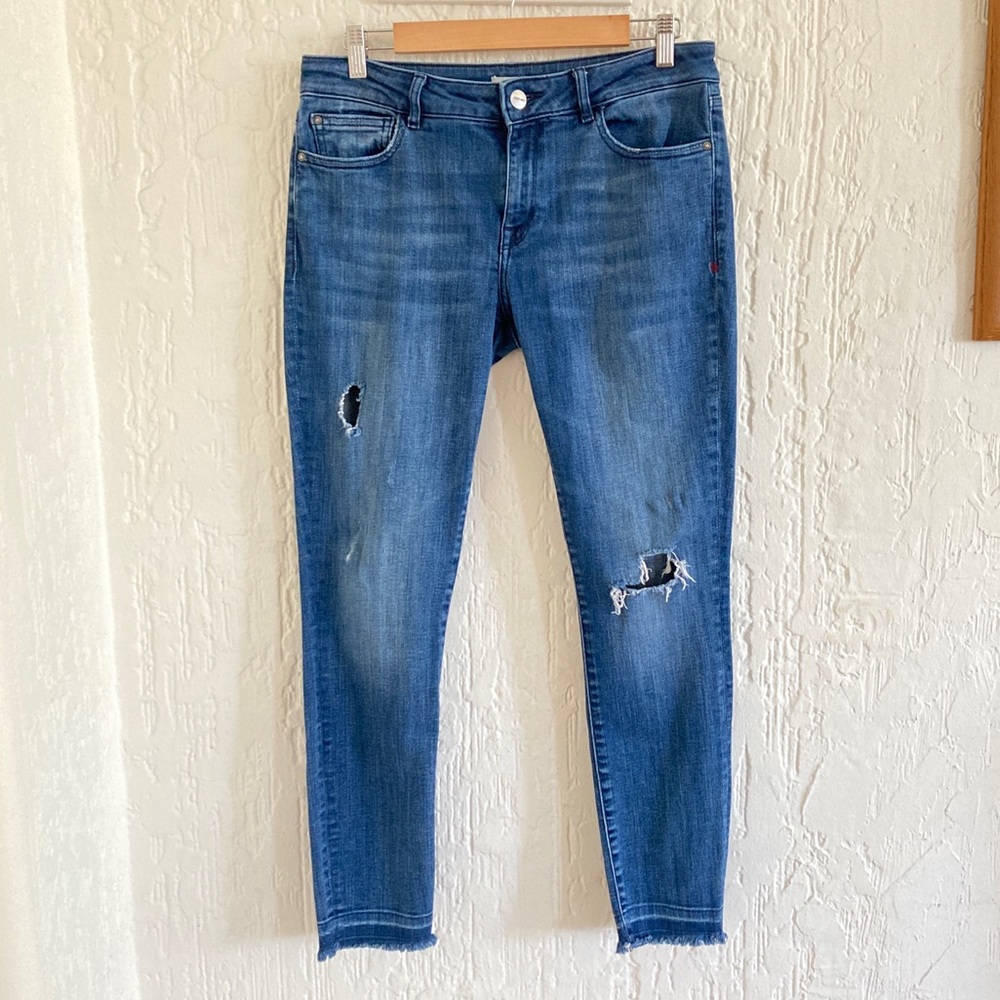 Warp & Weft Lafayette Luxsculpt Skinny Jeans Size 28